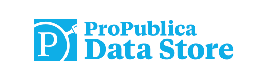 ProPublica Data Store